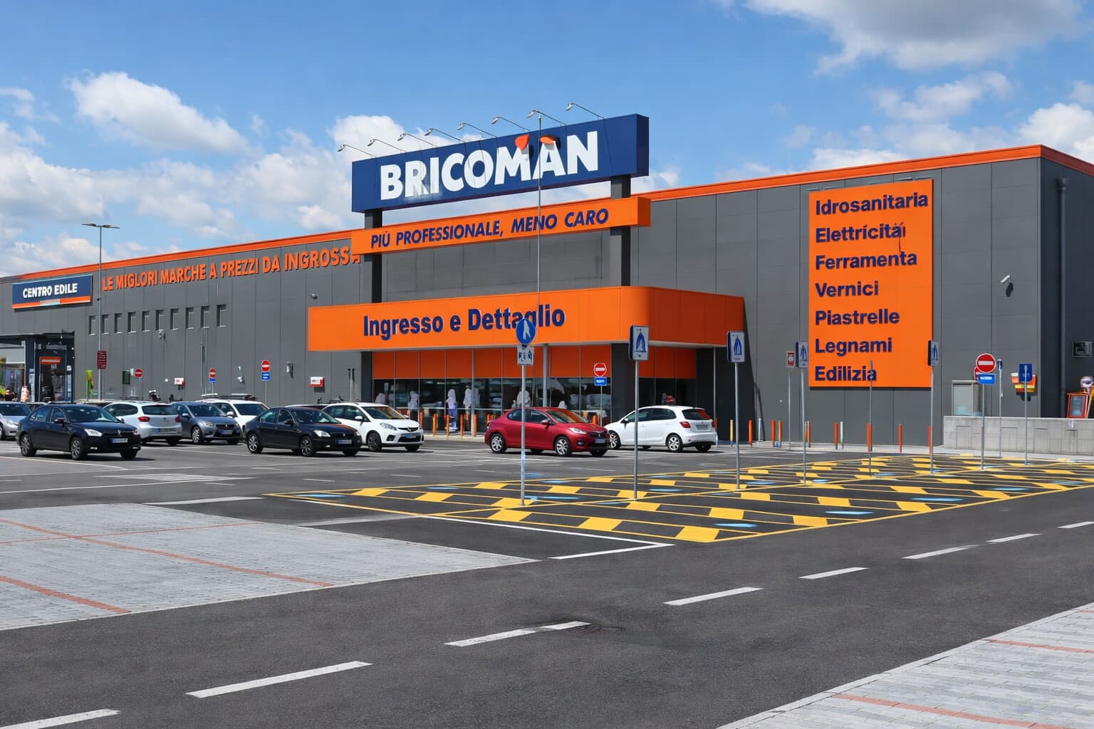 Intervento di riqualificazione urbana e realizzazione del punto vendita Bricoman – Cerro Maggiore (MI)