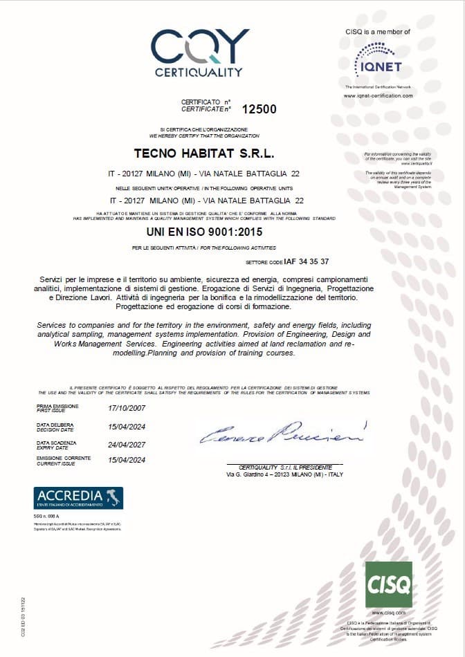 Certificazione qualità